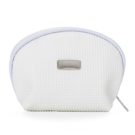 Necessaire de Couro Sintético Texturizado Para Brindes