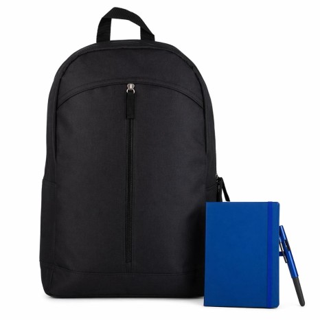 Kit Mochila, Caderneta e Caneta Personalizado