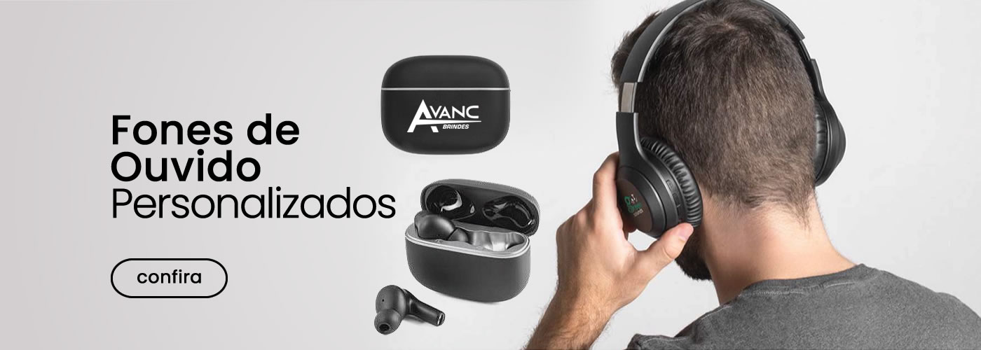 Fones de Ouvido Personalizados