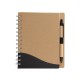 Caderno Ecológico com Caneta com Logotipo