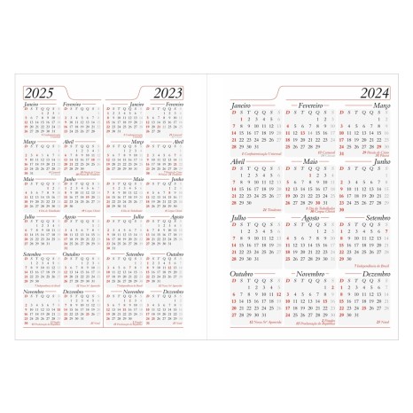 Agenda diária 2025 Personalizada com Logo