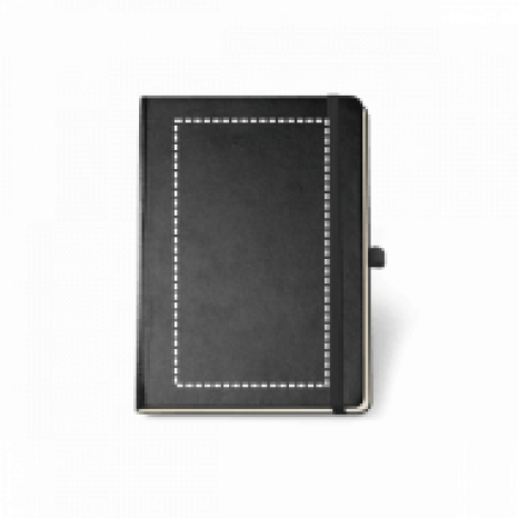 Caderno Capa Dura Com Logo Gravado em UV Digital