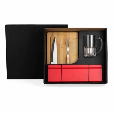 Kit Churrasco com Caneca Personalizado 