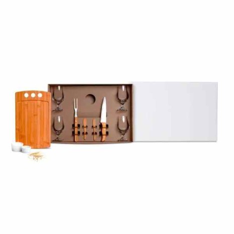 Kit Churrasco, Petisco e Cerveja - 11 Pçs Personalizado 