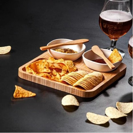 Kit Petisco, Patê e Cerveja 7 peças Personalizado