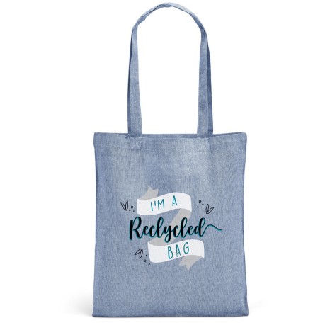 Sacola de Algodão Reciclado Personalizada 