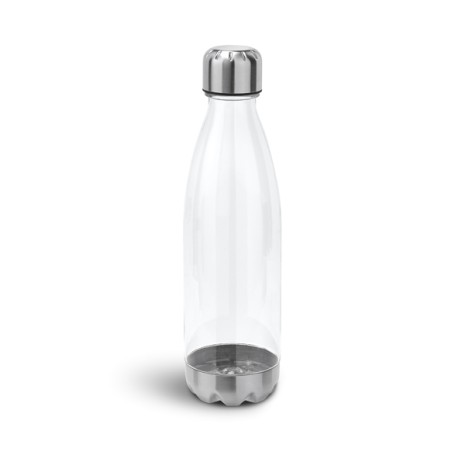 Squeeze Plástico Com Tampa de Inox Para Brindes