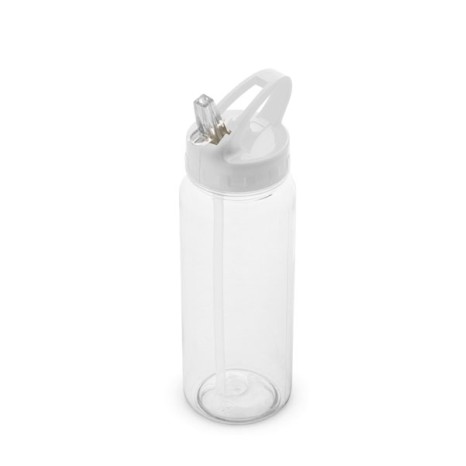 Squeeze Transparente Personalizado Com Canudo