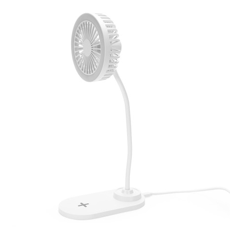 Ventilador com Led e Carregamento via Indução Personalizado