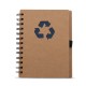 Bloco de Anotação Ecológico com Capa em Papel Kraft