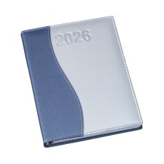 Agenda Diária em Couro Sintético 2025 Personalizada