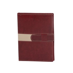 Agenda Diária 2025 com Fecho e Suporte pra Caneta Personalizada