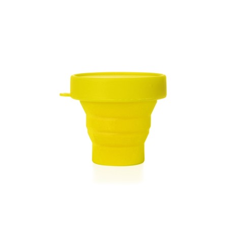Copo Retrátil de Silicone Personalizado Para Outubro Rosa