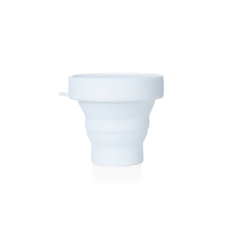 Copo Retrátil de Silicone Personalizado Para Outubro Rosa